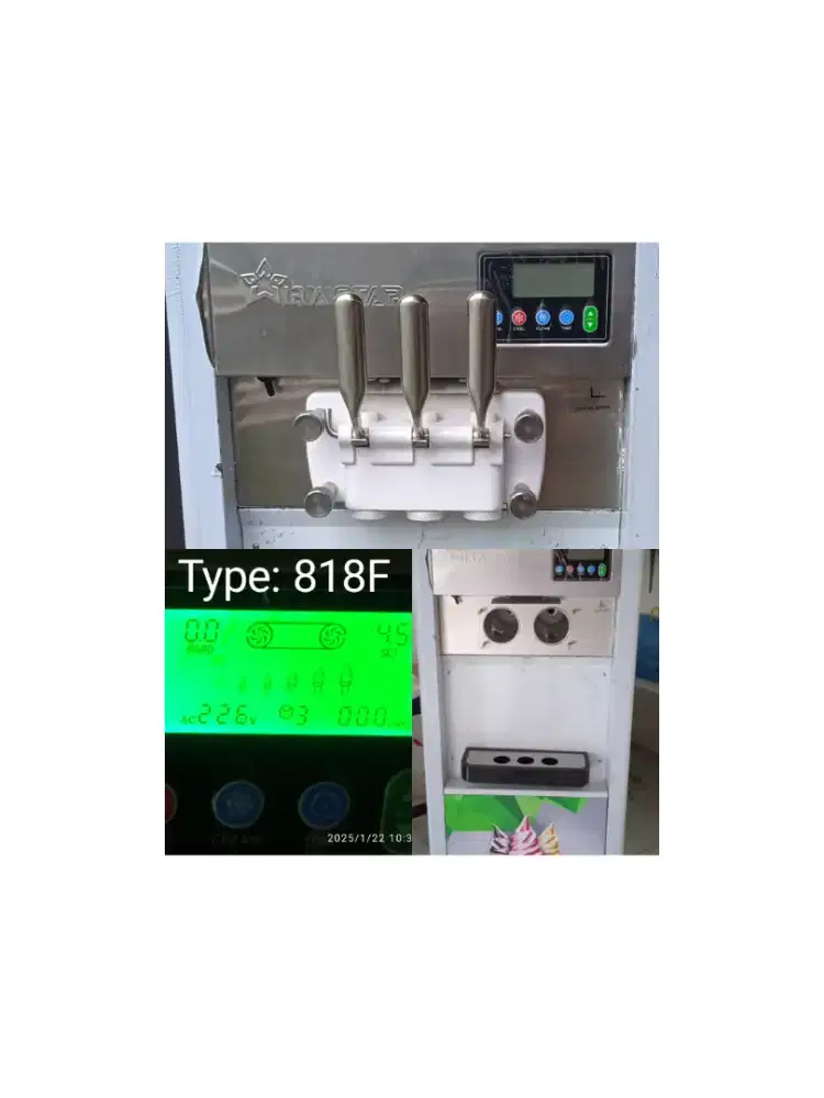 Mesin Ice Cream Wirastar 818F