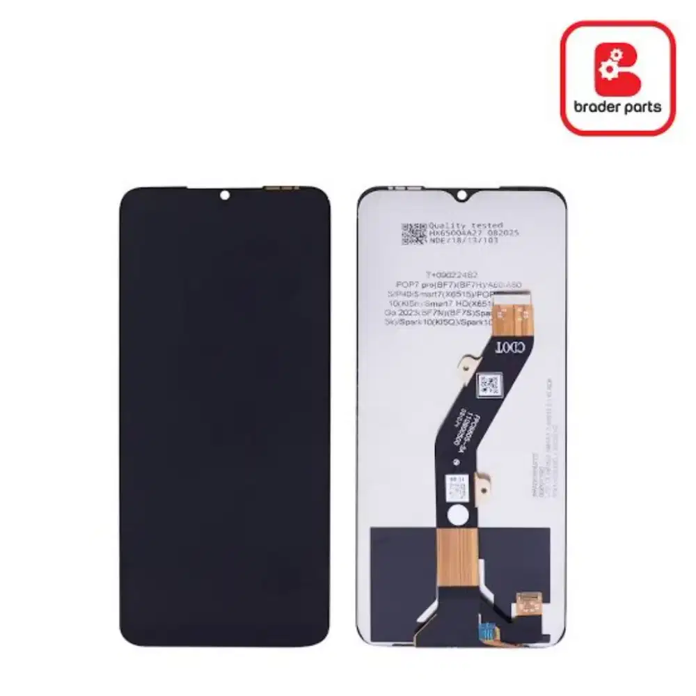 KACA LCD  TECNO SPARK 20FULLSET SIAP PASANG