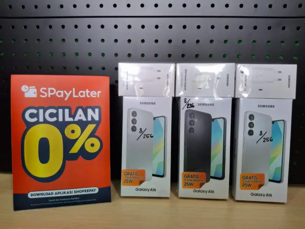 Samsung A16 8/256 || Samsung A16 8/128 Free adaptor