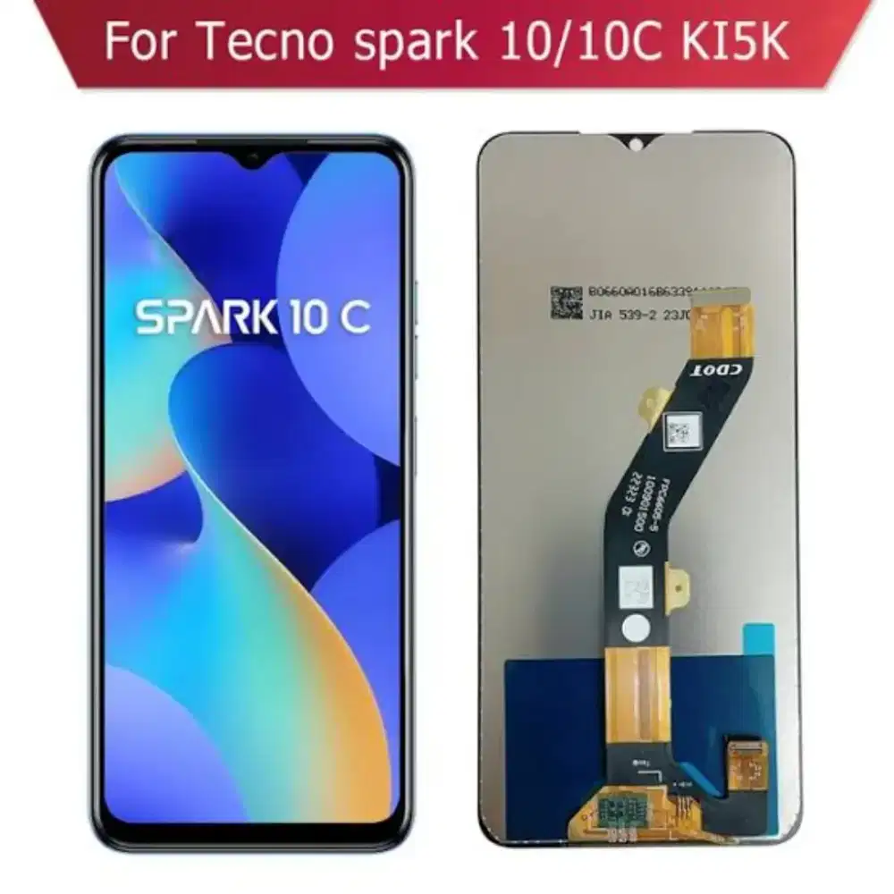 KACA LCD TECNO SPARK 10  FULLSET SIAP PASANG
