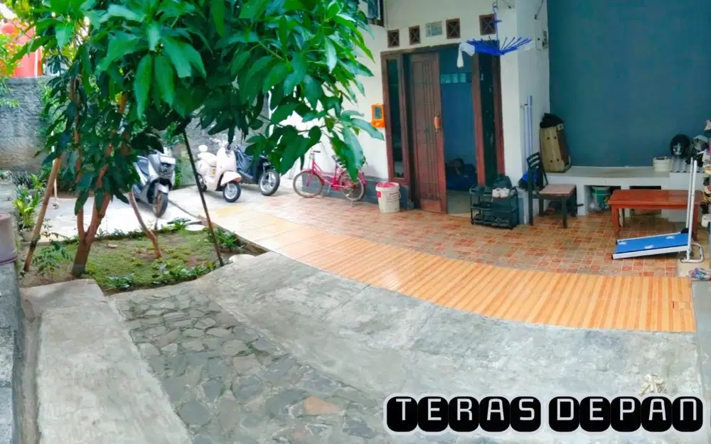 Rumah Murah Bekasi Kota, 2 Kamar Tidur + Halaman Luas