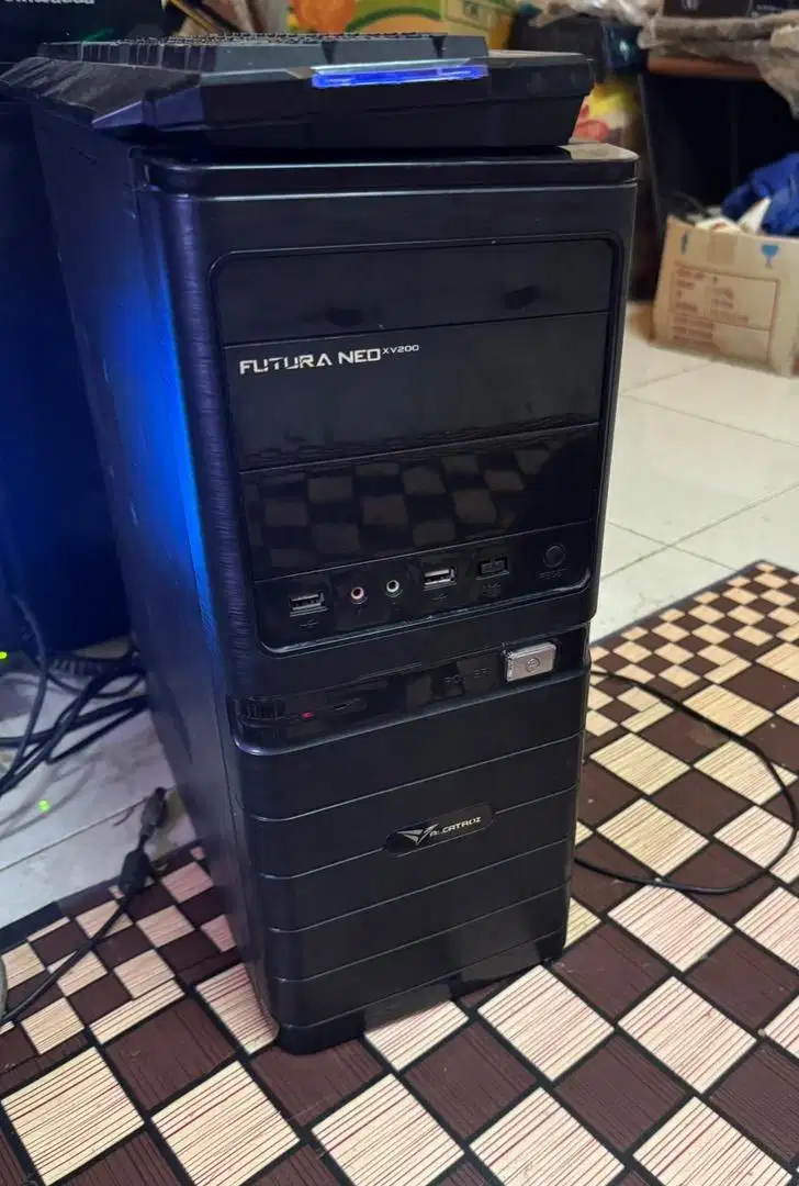 Cpu only H61 ddr3 kondisi normal.