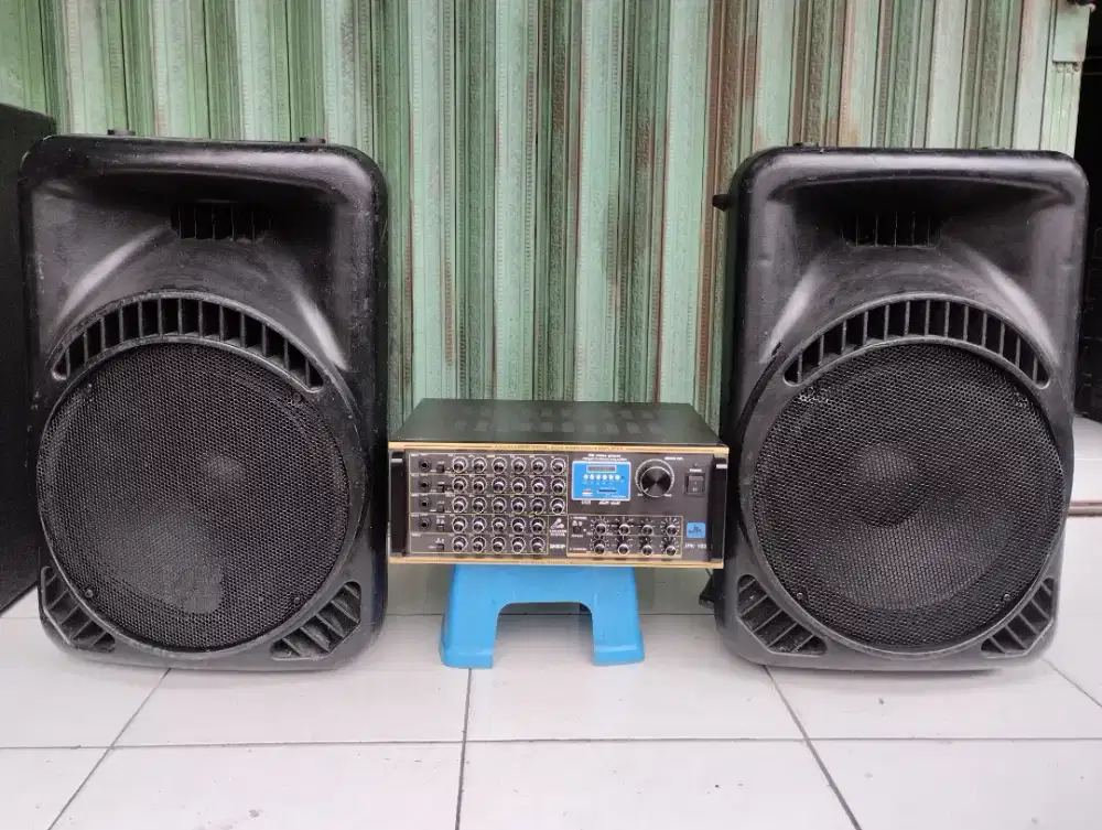 Speaker Pasif 15 inch & Ampli karaoke