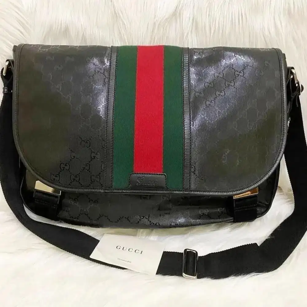 GUCCI GG Imprime Sherry Line Messenger