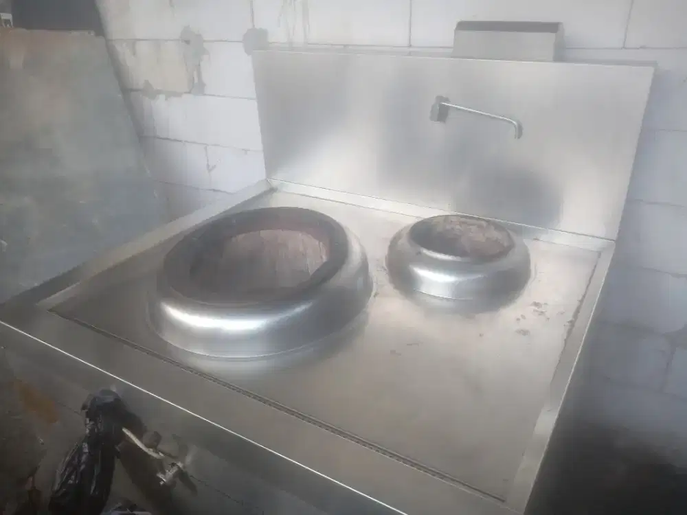 Jual butuh. Wok range stove...