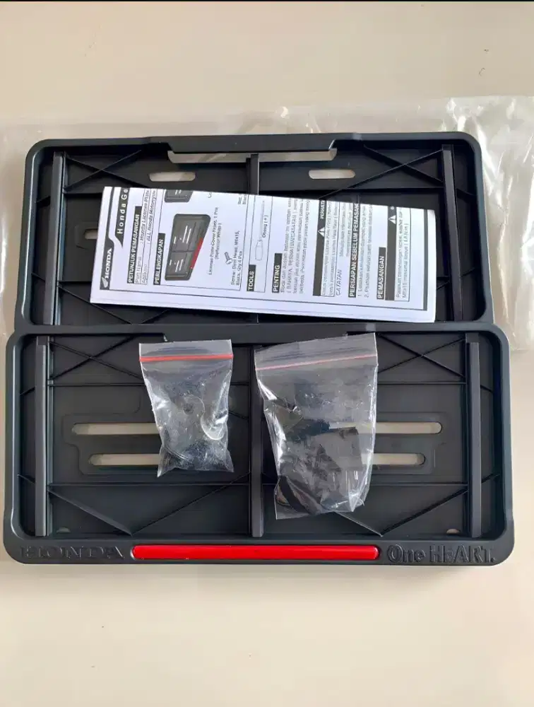 Cover plat nomer Ori Honda