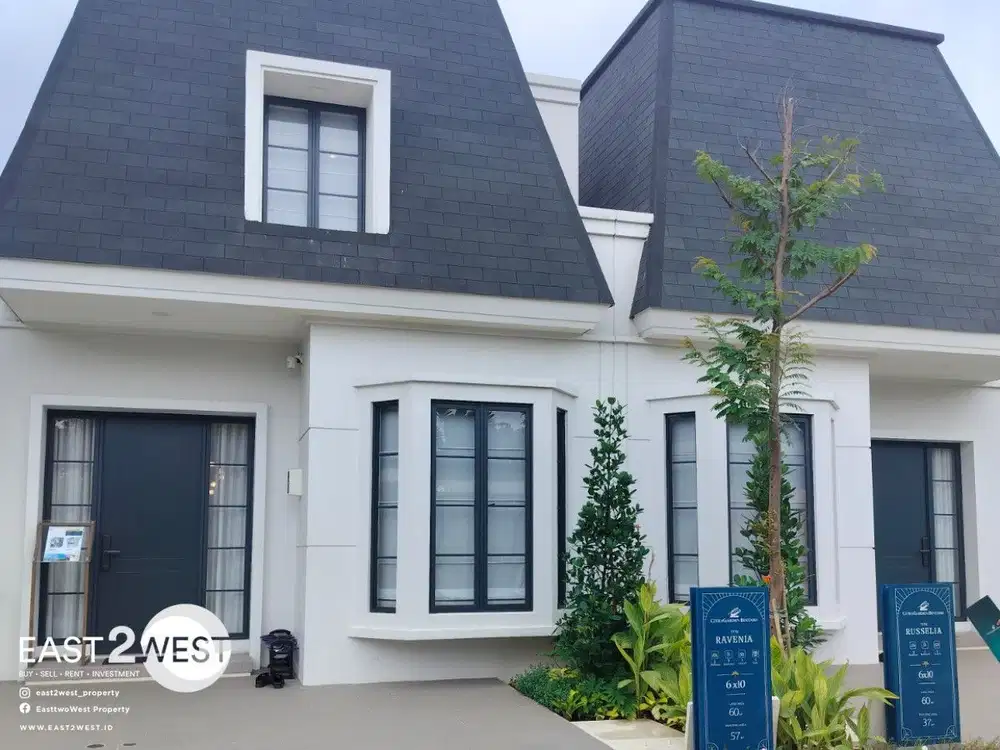 Dijual Rumah New Launching Cluster Alstonia & Cluster Bischofia Citra Garden Bintaro Tangerang Selatan Bagus Nyaman Lokasi Sangat Strategis