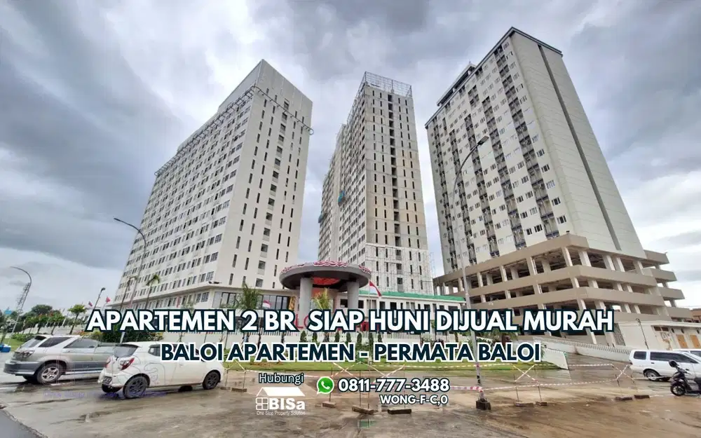 Apartemen 2 BR Baloi View City Batam, Harga Terjangkau Dekat Mall & Kampus