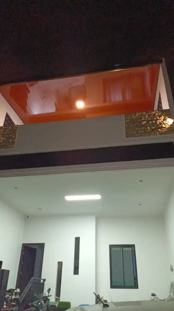 Kanopi baja ringan spandek polos