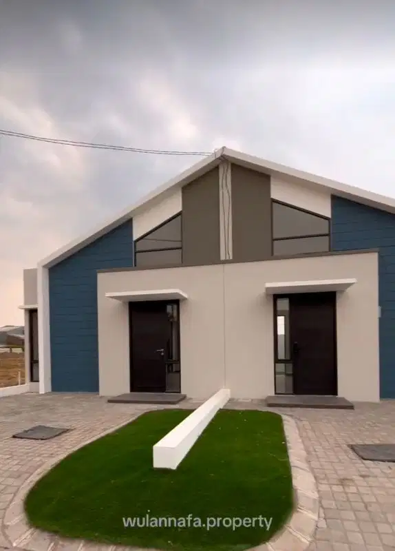 RUMAH MODERN CUKUP 1 JUTA AJA