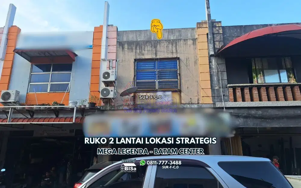 Ruko 2 Lantai Yang Strategis di Mega Legenda Batam Center