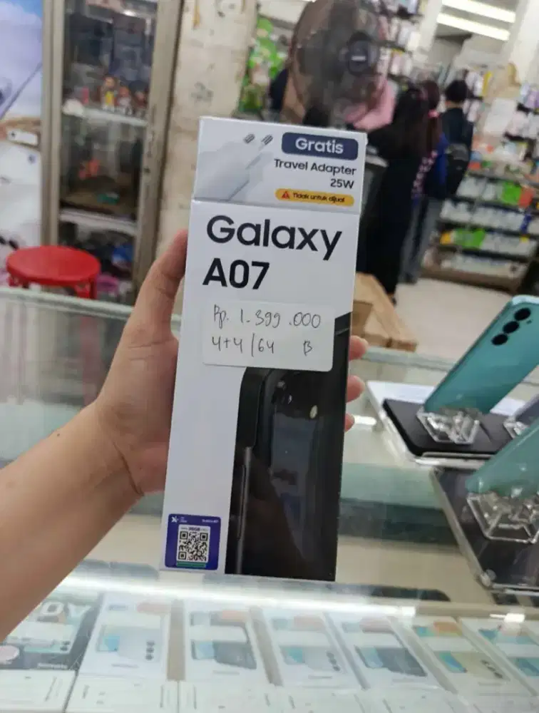 SAMSUNG A07 4/64 BLACK
