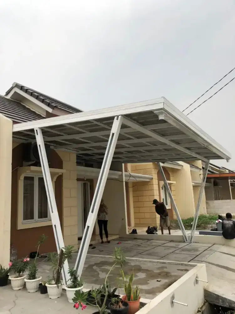 kanopi alderon singel murah