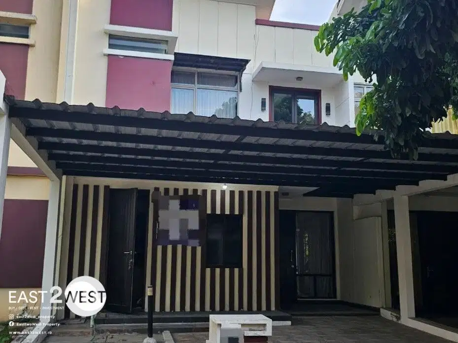 Dijual/Disewakan Rumah Cluster Naturale Foresta BSD City Tangerang Lingkungan Asri Nyaman Strategis Siap Huni