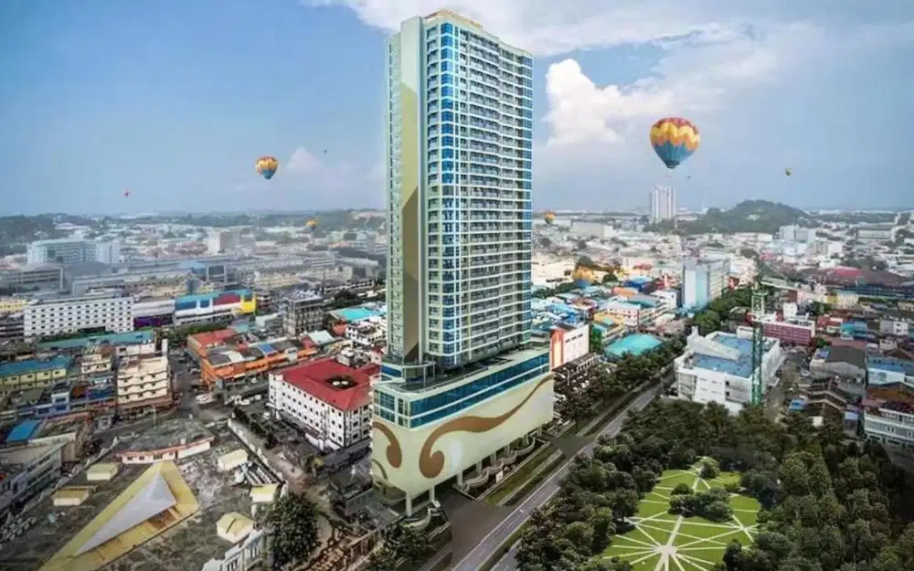 Apartemen Formosa 2 Kamar Tidur Lantai 17 Pemandangan Kota Batam Dijual