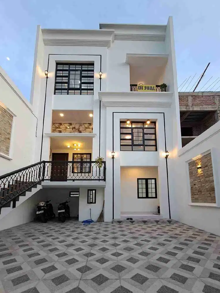 Rumah Murah 3 Lantai Free Biaya Di Meruyung Limo Depok