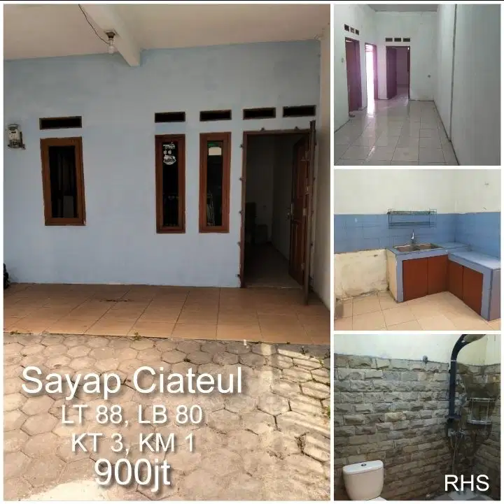 Rumah di Sayap Ciateul SHM Masuk Mobil