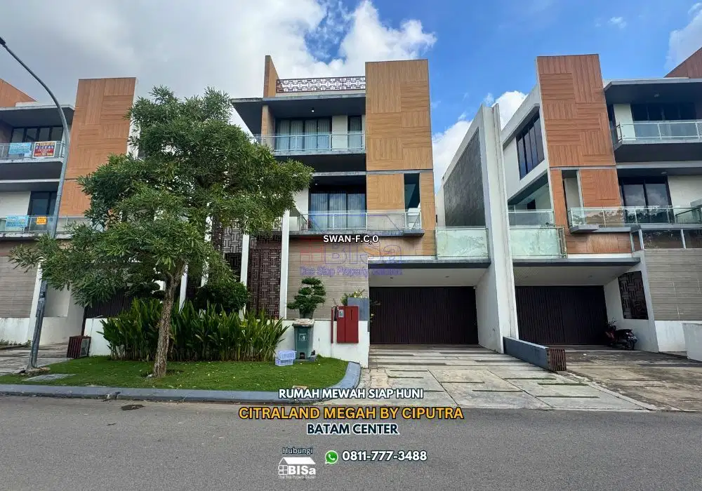 Rumah Mewah Siap Huni di Citraland Megah Batam Center by Ciptura
