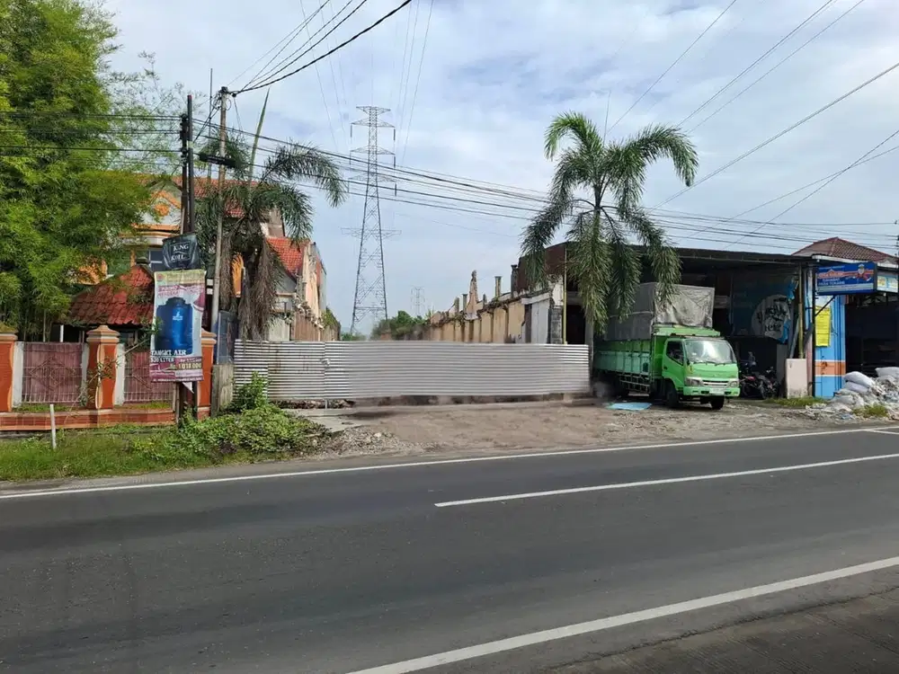 Dijual tanah untuk gudang atau ruang usaha di jl imogiri barat sewon bantul yogyakarta