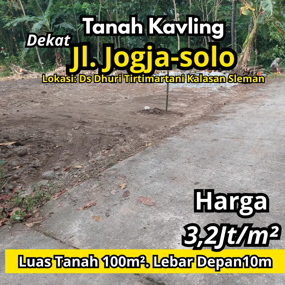 Tanah Kavling Di Kalasan Sleman