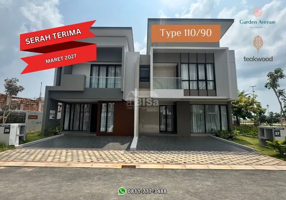 Garden Avenue Residence – Cluster Teakwood T.110-90