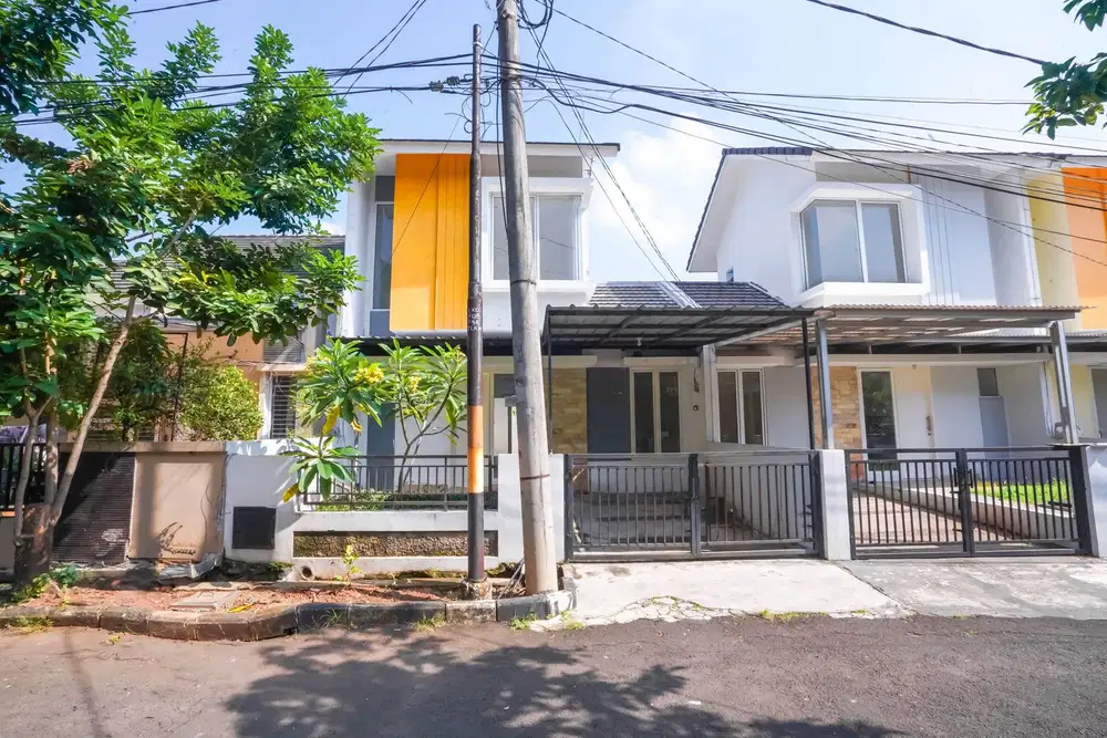 Rumah 3 Kamar SHM 15 Menit ke Stasiun Rawa Buntu Hadap Timur J-34886