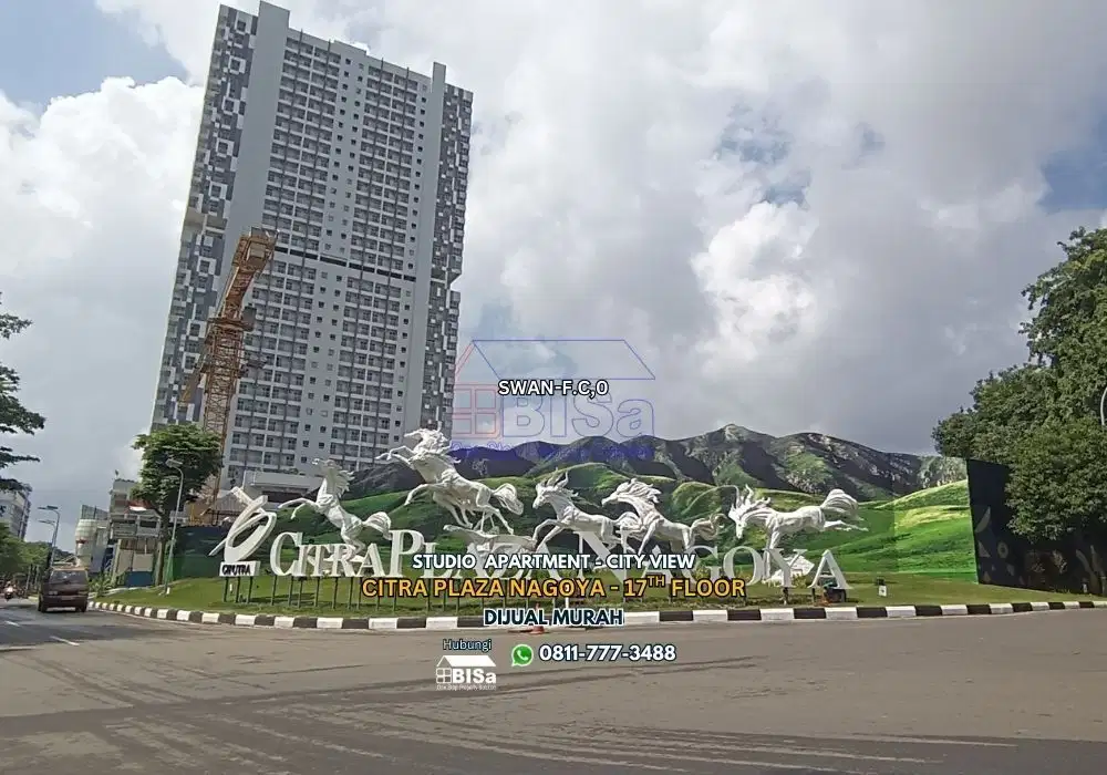 Apartemen Citra Plaza Nagoya Type Studio Lt. 17 View Kota Dijual