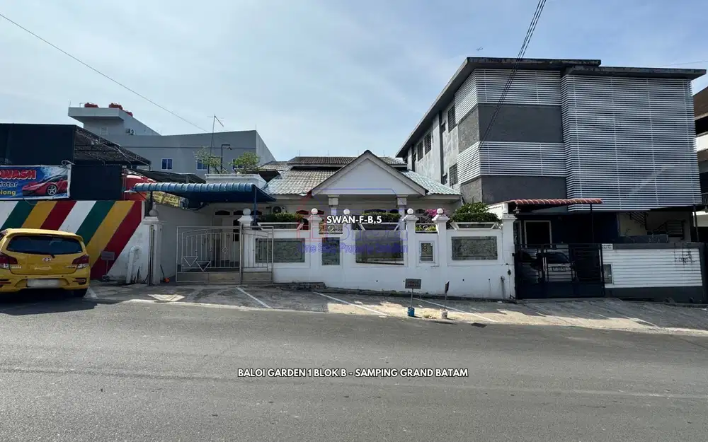 Rumah 2 Muka Baloi Garden cocok untuk Bisnis Cafe dan HomeStay di Samping Grand Batam Dijual