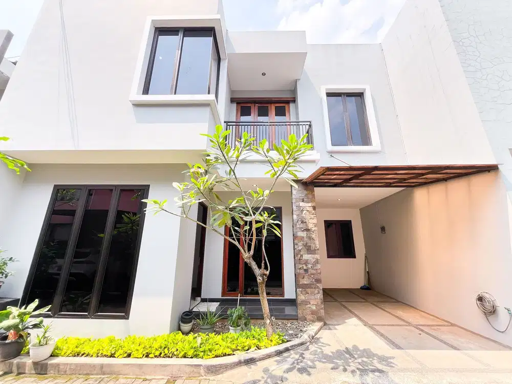 Rumah Minimalis Modern 15 Menit ke One Belpark Mall Siap Huni J-25000