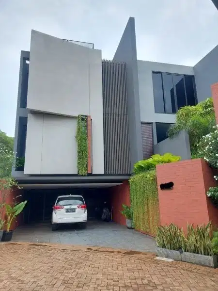 Townhouse Mewah Furnised Exclusive Di Area Veteran Pesanggrahan Jakarta Selatan