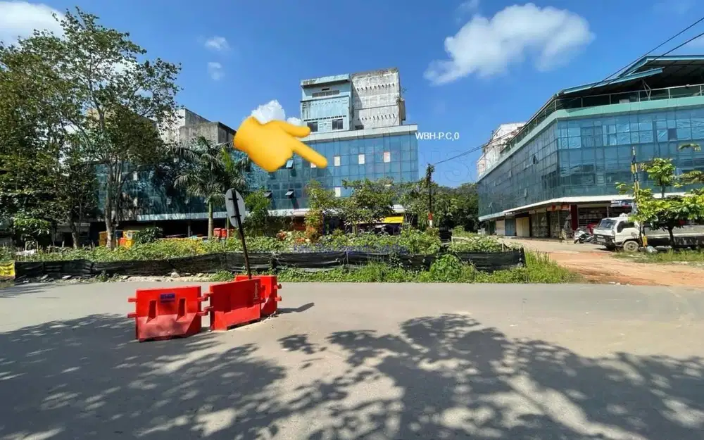 Ruko Kaca Hitam 4 Lantai di Jodoh