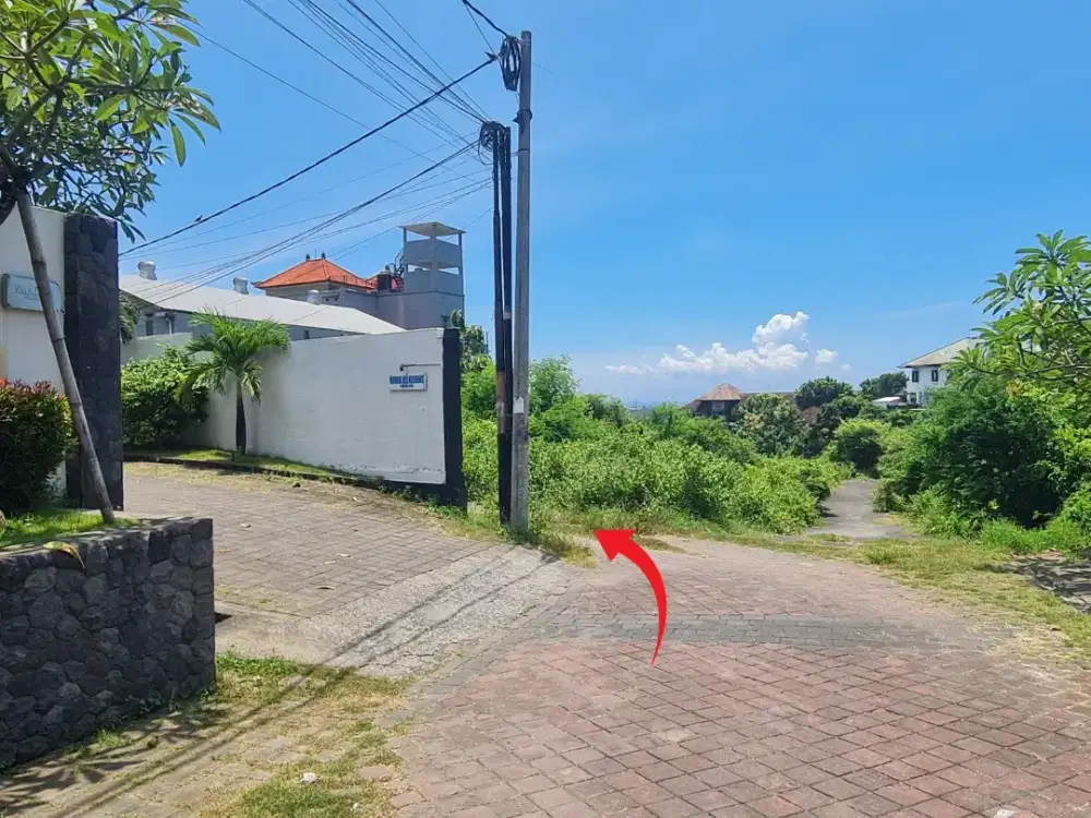DI JUAL LAHAN DI GEDONG SARI MUMBUL , JIMBARAN , VIEW LAUT & TOL
