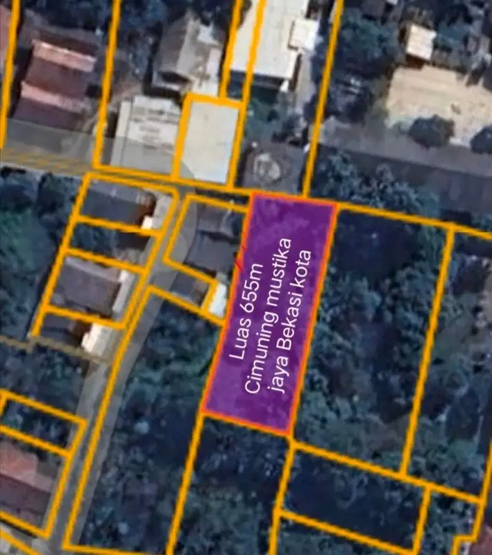 dijual murah tanah di Cimuning mustika jaya Bekasi kota