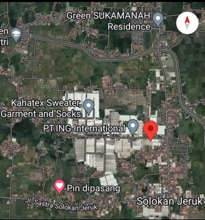 Tanah di Majalaya Solokan Jeruk