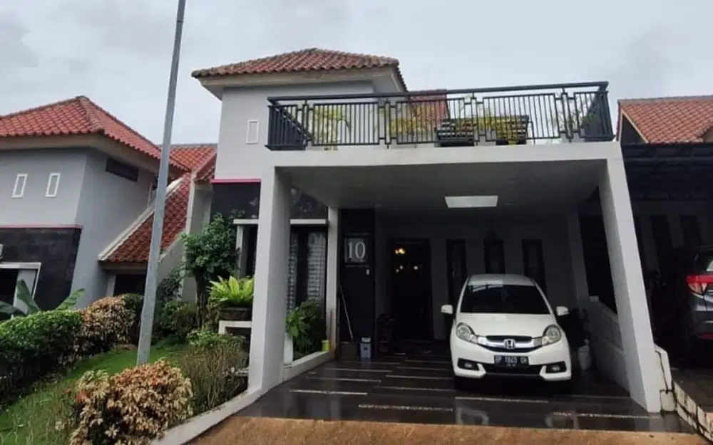 Rumah 2 Lantai Full Renovasi di Bukit Indah Sukajadi, Cluster Nirwana Dijual
