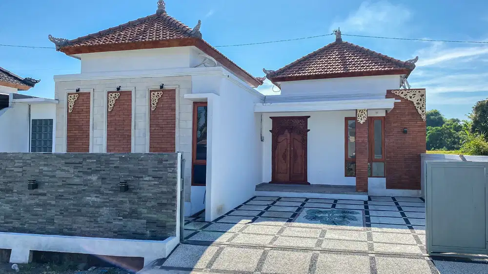 Dijual Rumah Baru View Sawah Dekat Pantai Singaraja