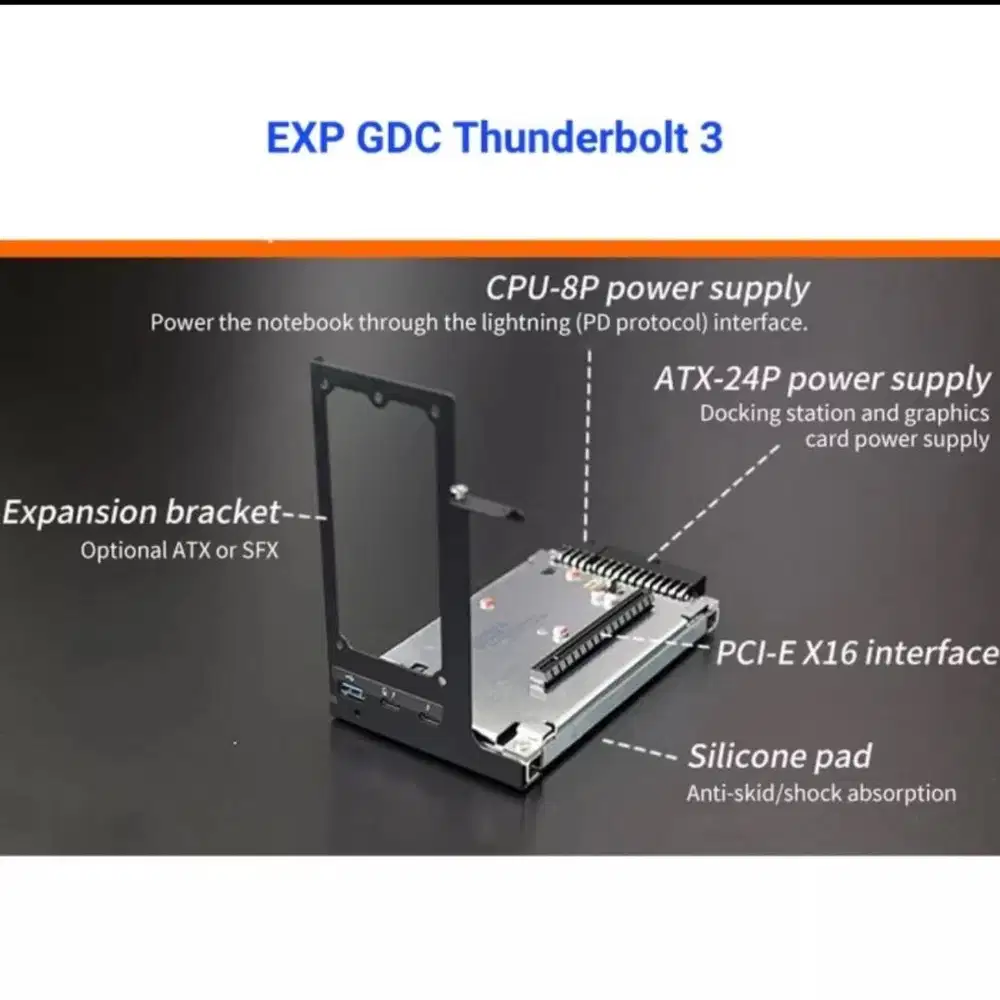 External GPU EXP GDC Thunderbolt 4