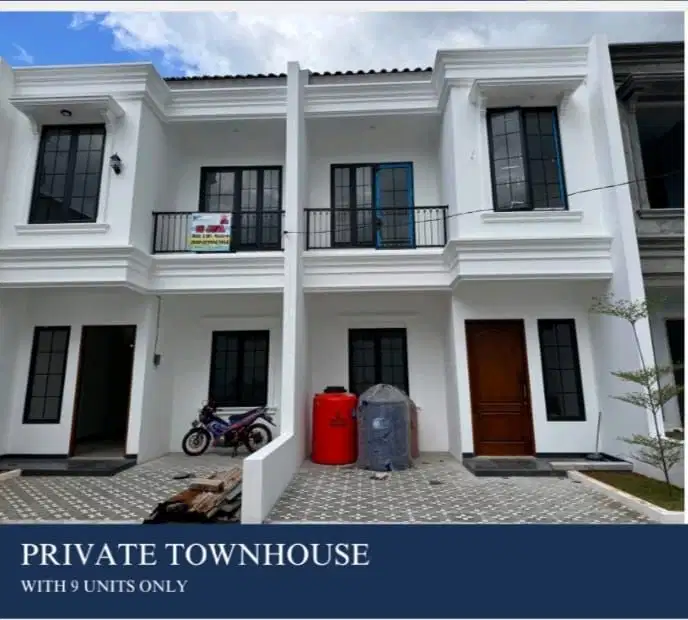 Rumah Cluster Baru Mewah Siap Huni Strategis Area Jati Rahayu Pondok Melati Bekasi