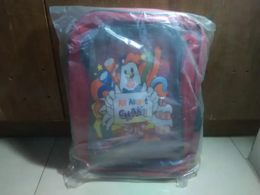 [ORI | SEGEL] Paket Tas Anak (TK - 6 SD) + Topi + Baju KFC Chaki