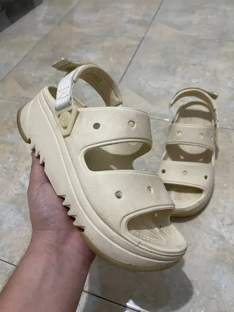 Sandal crocs hiker Xcape unisex - Vanilla size 37-38 Original 100%