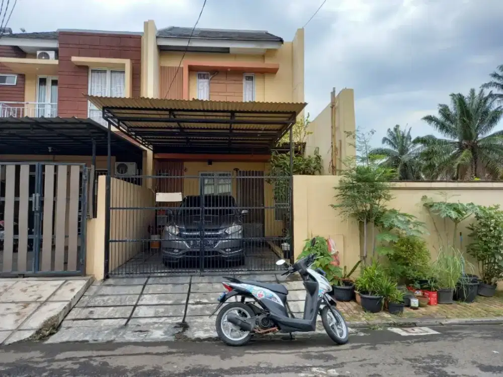 Dijual rumah 2.25 lt shm duta garden bandara sukarno hatta