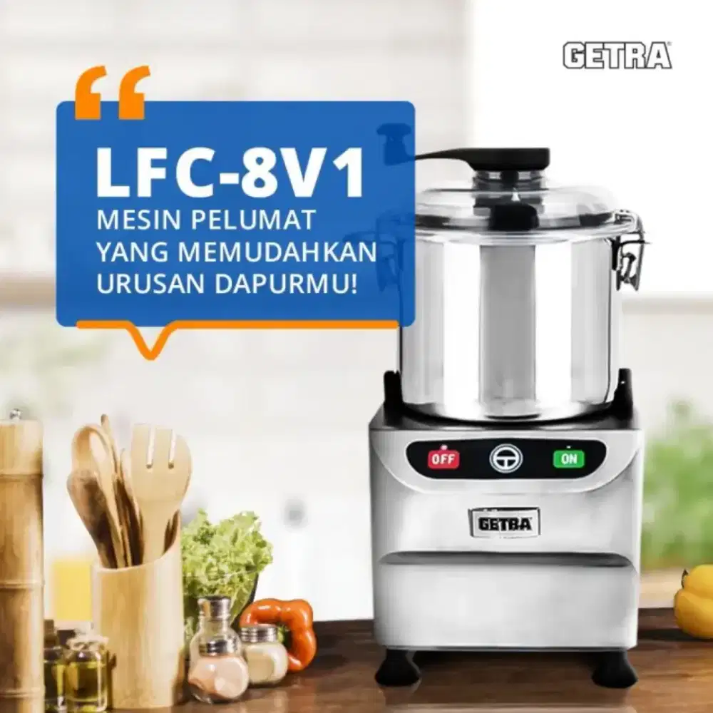 Frritter Mesin Pelumat Kacang dan Bumbu Type LFC-8v1 Merk Getra