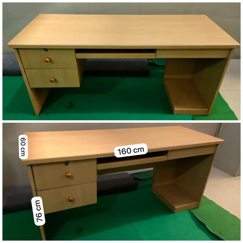 Meja Komputer Meja Kantor Bekas