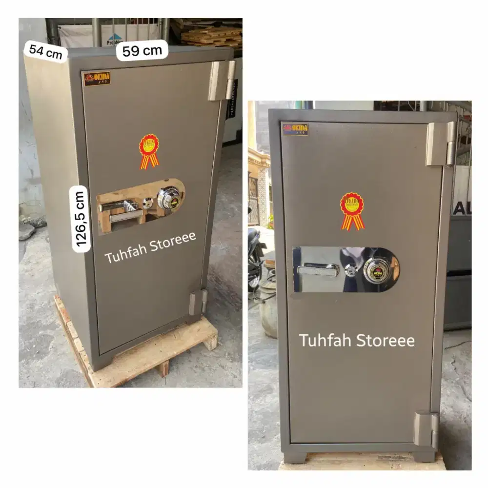 Brankas Okida DS 804A Brangkas Baru Tahan Api Safety Box Brankas Kntr