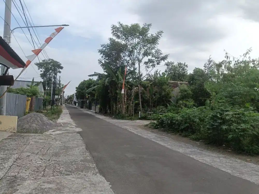 Dijual tanah SHM pekarangan jl Dahlia Utara stadion Maguwoharjo