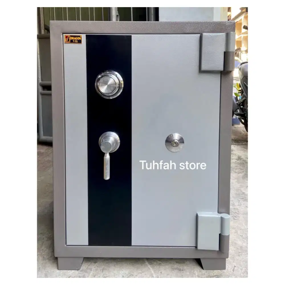 Brankas Dragon A3 LN Brangkas Baru Tahan Api Map Sertifikat BPKB Emas