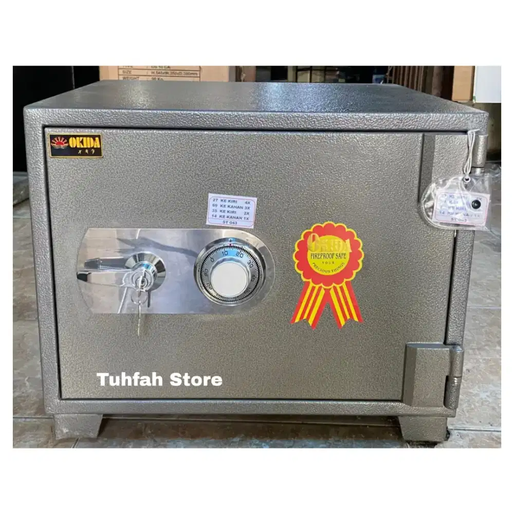 Brankas Model Tidur OKIDA DS 10A Brankas Murah Tahan Api Safety Box