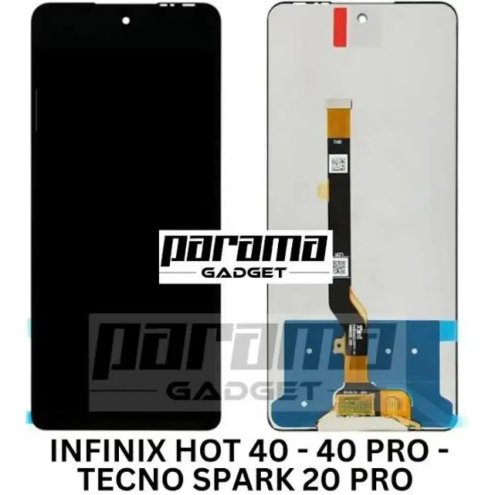 KACA LCD TECNOS park 40 pro+ FULLSET SIAP PASANG