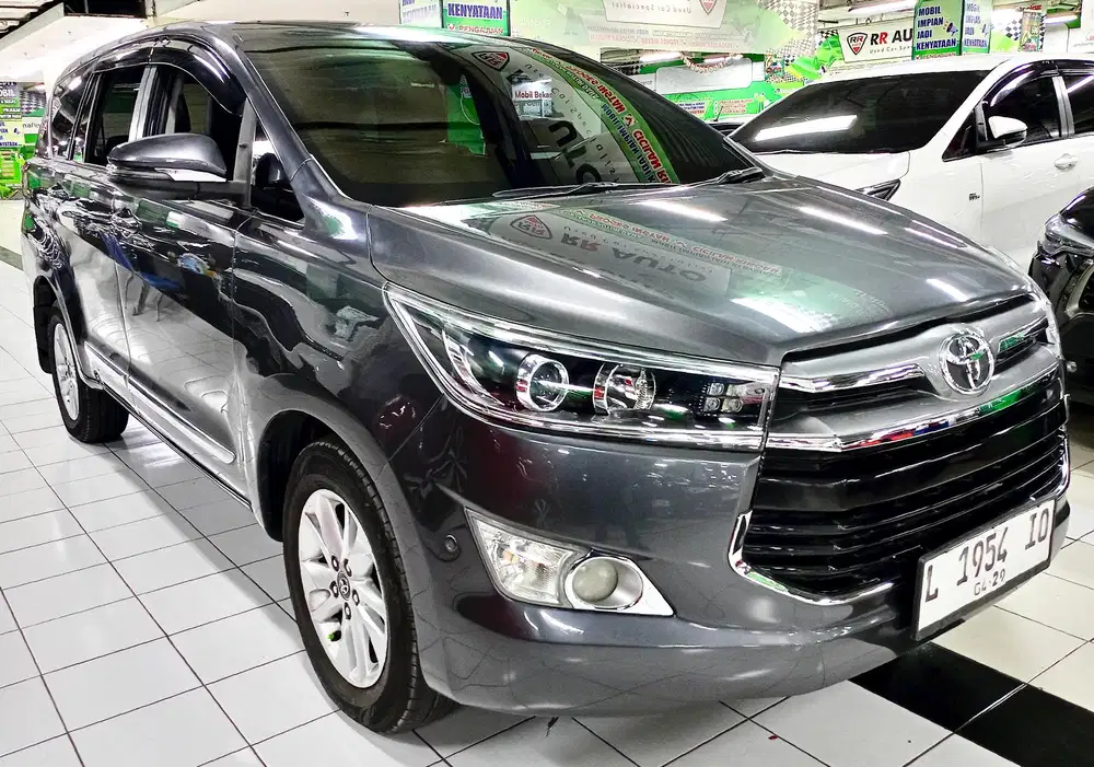 [KM: 45Rb] Toyota Innova Reborn V Diesel 2.4 Abu-abu 2019 Matic / AT !