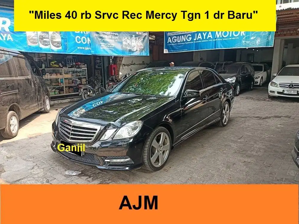 Mercy E250 AVG Miles 40 rb Srvc Rec Mercy 2013 AMG AT Tgn 1 dr Baru